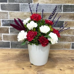 Dual Renkler Karanfil Aranjmanı