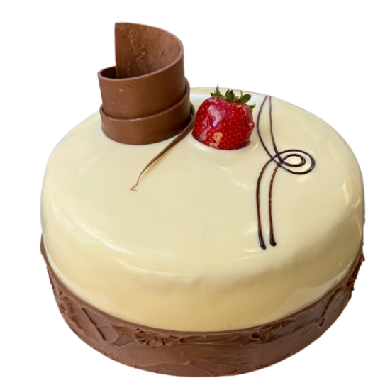 Meyveli Çilek Muzlu Pasta 